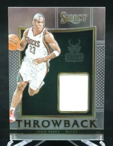 2015-16 Select Throwback Memorabilia #28 Jodie Meeks Bucks Game Worn /149 - Picture 1 of 2