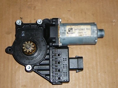 *LEER* 2008 Saturn Astra 2 puertas lado derecho del pasajero motor ventana eléctrica OEM Foto 1 de 3