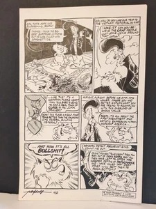 Jason Youngbluth Original Comic Book Art Deep Fried Comic 2002 Beepo Clown - Picture 1 of 6