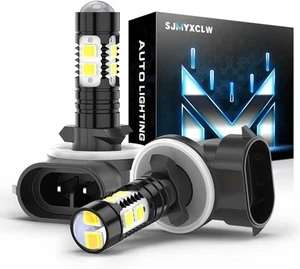 For Polaris RZR 800 EFI 2008 2009 2010 2X 881 LED Headlight Bulbs 5000LM White - Picture 1 of 11