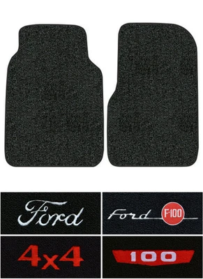 1973 Ford F-100 Floor Mats - 2pc - Loop - Image 1 of 4