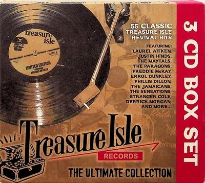 Ultimate Treasure Isle Records- The Best of 3-CD Paragons/Ken Parker/Melodians + - Image 1 of 3
