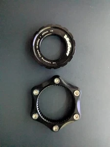 Convertidor de bloqueo central para rotores de 6 orificios - A2Z negro - Imagen 1 de 1