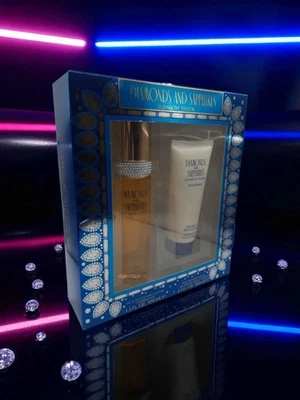 Diamond & Sapphires Elizabeth Taylor 3.3 Spray y 3.3 Loción Corporal ◇NUEVO◇ Foto 1 de 4