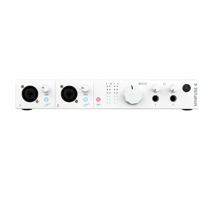 Arturia MiniFuse 4 4x4 USB Audio & MIDI Interface (white) - Image 1 of 1