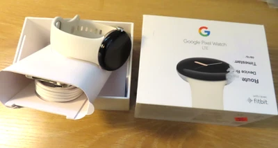 Google Pixel Watch 1 1st gen GPS LTE Cellular White (Unlocked) New condition - Image 1 of 4