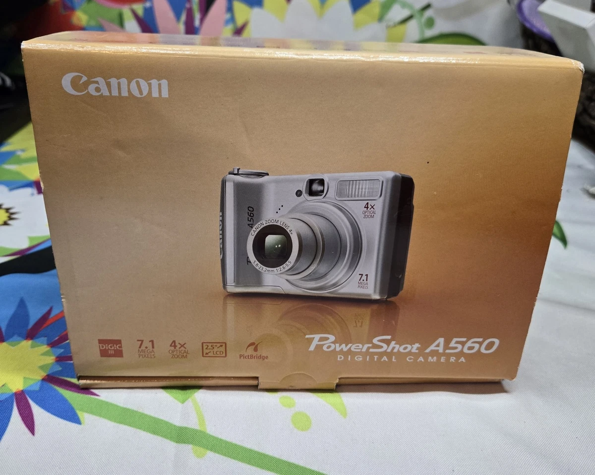 【動作OK】Canon PowerShot A560 シルバー 15-7 Amazon.com : Canon PowerShot A560 7.1MP Digital Camera with 4x