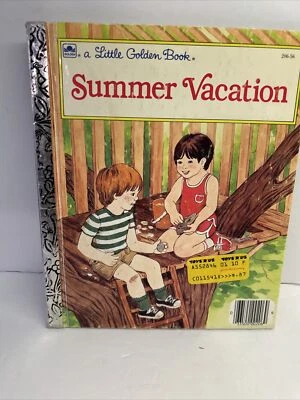 A Little Golden Book Summer Vacation 206-56 1986 #118 - Image 1 of 4