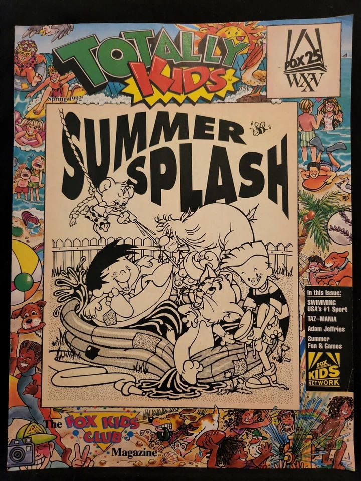 Totally Kids The Fox Kids Club Magazine Spring 1992 Foto 1 de 1