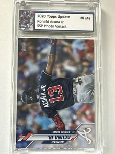 2020 Topps Update #U-145c Ronald Acuña Jr. Back turned SSP - Picture 1 of 2