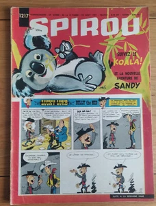 SPIROU (Zeitung) Nr. 1217, Roba-Cover, (Dupuis, 10.08.1961) - Bild 1 von 2