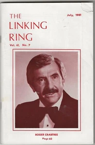 The Linking Ring Magic Magicians Magazines 1981  July - Picture 1 of 1