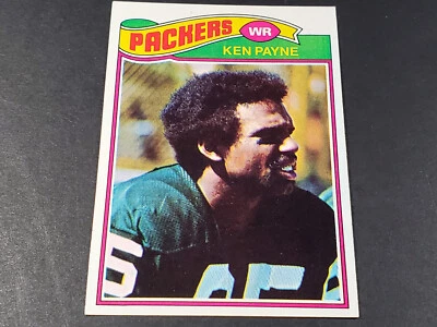 1977 TOPPS FOOTBALL #347 KEN PAYNE HIGH GRADE NR MINT + BEAUTIFUL - Image 1 of 3