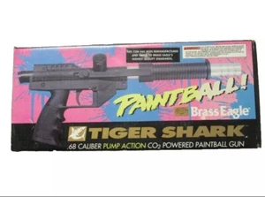 Brass Eagle Tiger Shark .68 Caliber Pump Action CO2 Powered Paintball Gun M1420 - Picture 1 of 1
