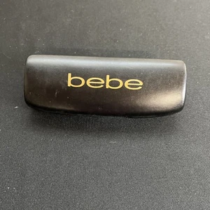 Bebe Black Hard Eyeglass Case - Picture 1 of 3