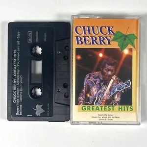 Chuck Berry- Greatest Hits Cassette Tape Netherlands Classic Rock n Roll Tested - Picture 1 of 3