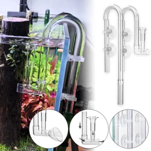 Aquarium Lilienrohr Zu-/Abfluss mit Oberflächenskimmer Lilie Aquariumzubehör. - Bild 1 von 30