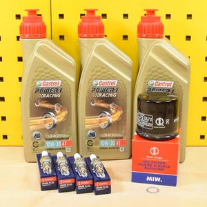 Honda CB 600F Hornet PC41 Oelwechselset Filtro de Aceite Bujías Castrol 10w30 - Imagen 1 de 1