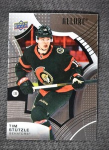 2021-22 UD Allure Base #80 Tim Stutzle - Ottawa Senators