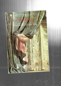 Teatro Comunale di Firenze La Traviata Stagione d' autunno 1984 REF E27H - Picture 1 of 12