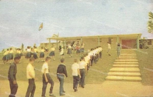 cf776 cartolina postcard cuba las masas en la educacion fidica - Picture 1 of 2