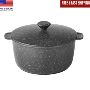 5qt Cast Aluminum Dutch Oven Nonstick Vintage Inspired Dishwasher Safe Cookware - Picture 1 of 8