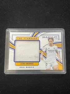 Luka Modric 2023-24 Panini Immaculate The Standard Jersey Sapphire /25 - Picture 1 of 2