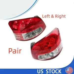 2x Tail Light Rear Lamp Taillight Left+Right for Toyota Yaris Sedan 2007-2012 - Picture 1 of 14