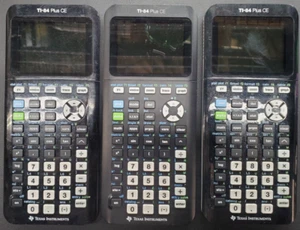 Texas Instruments Ti 84 Plus CE  Calculator W/ Charging Cable ***USED*** - Picture 1 of 5