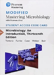Modifizierte Mastering Mikrobiologie Zugangskarte Mikrobiologie: Eine Einführung 13. - Bild 1 von 1
