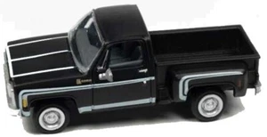 Camioneta Chevy Stepside CMW 1976 - Montada - Mini Metales - Negro Medianoche 1/87 HO - Imagen 1 de 1