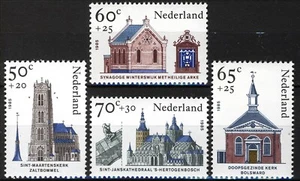 Netherlands 1985, Sacred buildings set MNH, Mi 1266-69 - Picture 1 of 1