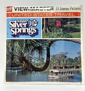 View-Master Reel Packet Sealed - Silver Springs Florida United States Travel NEW - Picture 1 of 2