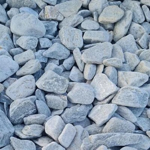 Graue Kieselsteine Fish Stone Dekosteine Garten Landschaftsbau 3-10cm Natur - Bild 1 von 9