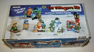 Lil Villagers Kit- 6(pcs) 21515 Wee Crafts Sealed NOS - Picture 1 of 5