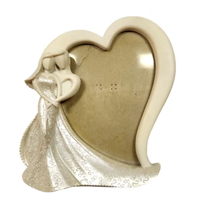 Enesco 2005 Give You My Heart 5 x 7 Photo Wedding Picture Frame - Picture 1 of 6