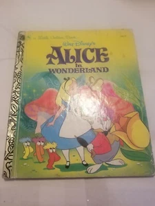 "Alice in Wonderland" 1991 Little Golden Book Good Condition! - Picture 1 of 1