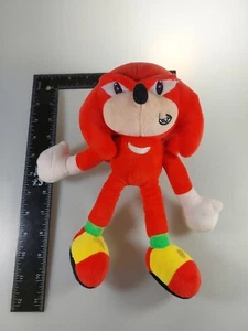 🎮🦔🌟Vintage Sonic The Hedgehog Knuckles Plush Toy Approx. 7 inches🦔🎮 - Picture 1 of 4