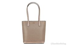 Kate Spade Tinsel Large Rose Gold Glitter Fabric Shoulder Tote Bag Handbag Purse