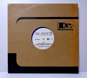 OST/BLADE II THE SOUNDTRACK 2002 IMMORTAL MIC # 61019 US PROMO 2LP BLUE Vinyl - Picture 1 of 3