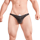 Mens Thongs Role Play Briefs Erotic Underwear Gay Underpants Open Butt G-String