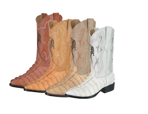 Men's Western Boots/Botas Vaqueras de Hombre (Caiman) P31-904