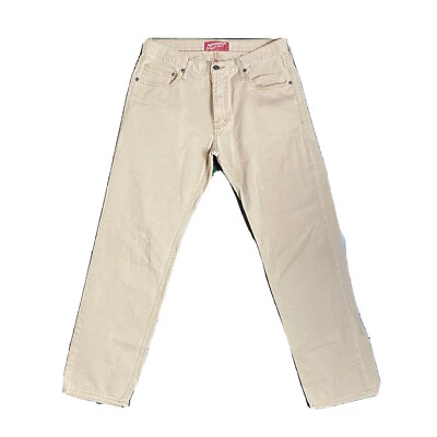 Arizona Jean Co. Men’s Size 33x32 Chino Pants Original Straight Leg Khaki Tan - Image 1 of 4