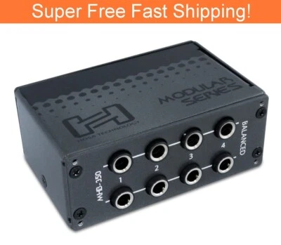 Hosa Modular Patchbay 1/4-Inch TRS to Same MHB-350 - New - Image 1 of 4