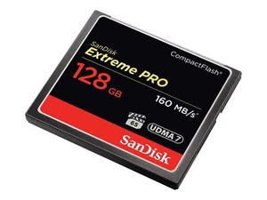SANDISK - SDCFXPS-128G-X46 - Compact Flash Extreme Pro 128GB 160MB/s - Afbeelding 1 van 1