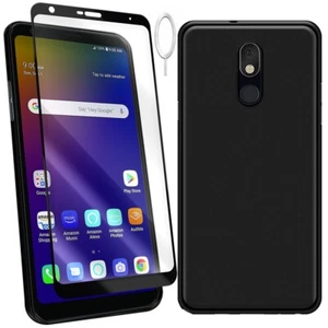 High Definition Tempered Glass Screen Protector TPU Case f LG Stylo 5 LM-Q720PS - Picture 1 of 1