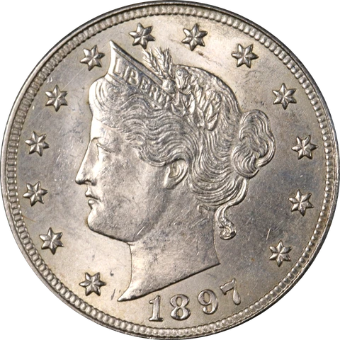 1897 Liberty V Nickel Great Deals From The Executive Coin Company Cover