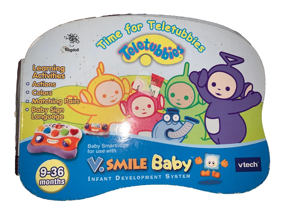 TELETUBBIES Vsmile Game Cartridge- NEW Factory Sealed  (Aliens in Pajamas) 2007 - Image 1 of 4