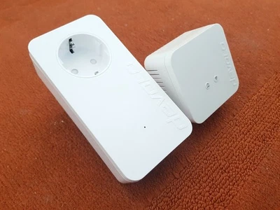 devolo dLAN 550 WiFi, 2 Powerline Adapter, Mesh WLAN Verstärker, 500 Mbps Weiß - Bild 1 von 4