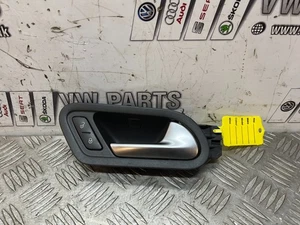 VW SCIROCCO MK3 DRIVERS INTERIOR DOOR HANDLE W/SWITCH 1Q2837114 2008-2018 - Picture 1 of 5
